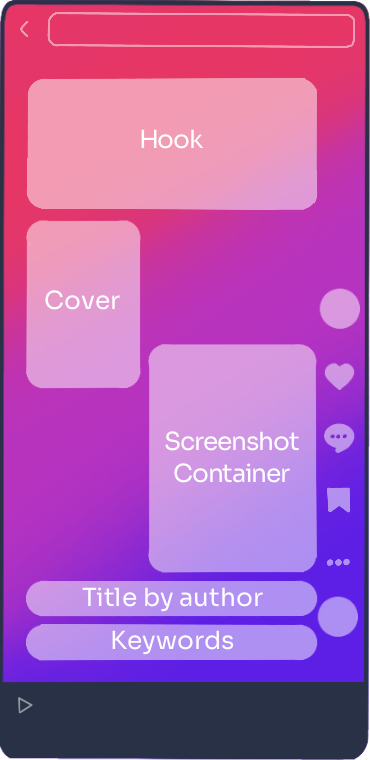Example Authorloom scene screenshot post layout